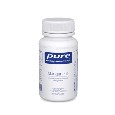 Manganese (aspartate/citrate) 8mg 60caps (PureEncap)