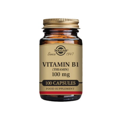 Vitamin B1 (Thiamin) 100mg 100caps (Solgar)