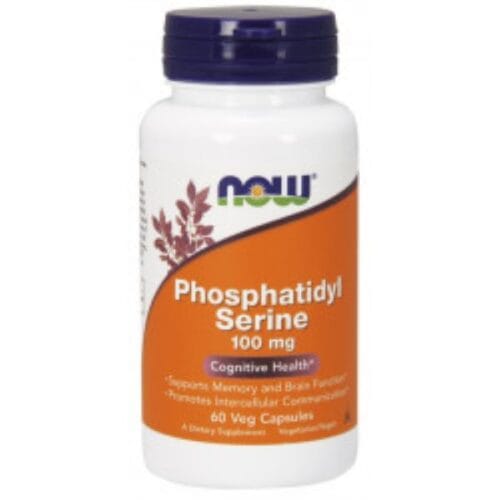 Phosphatidyl Serine PS100 100mg 60veg caps (Now)